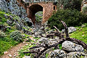 Hania, the Akrotiri peninsula. The abandoned Aghios Ioannis monastery, better known as Moni Katholikou. (VI-VII c).